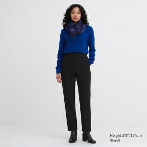 Pantalon Uniqlo HEATTECH Warm Doublée Femme Noir | 9236-YDVIA